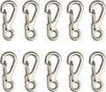 SWATOM Small Mini Carabiner Clip Tiny Spring Snap Hook Keychains Micro by SWATOM