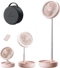 Gaiatop Portable Pedestal Fan 16000mAh Battery, Foldable Oscillating Standing by GAIATOP