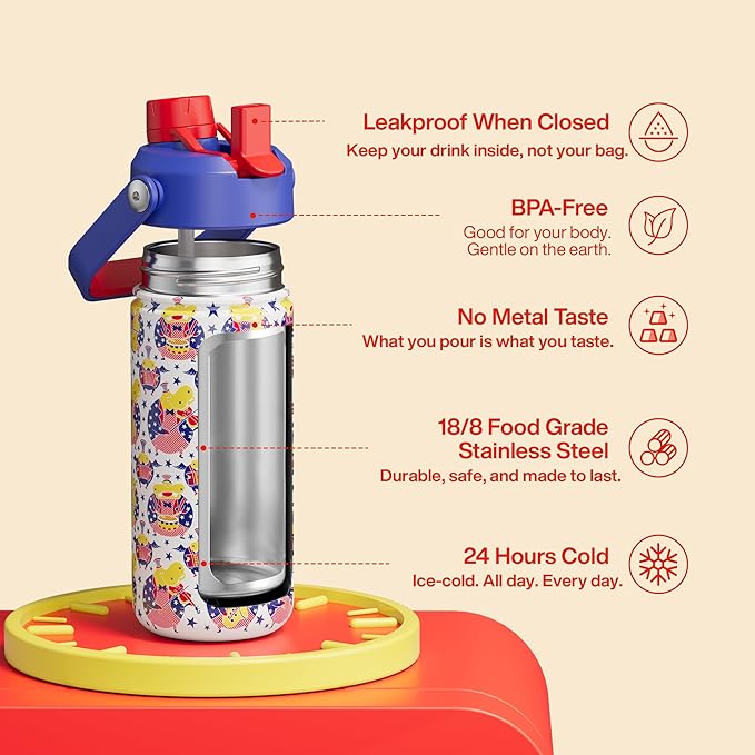 Kids Insualated Water Bottle - Image 2