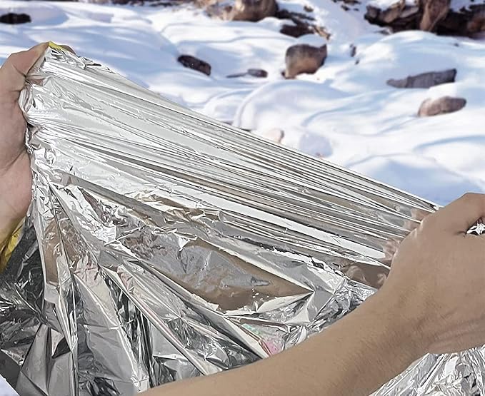 GALAXYLENSE Emergency Mylar Thermal Blanket - Image 6