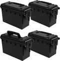 Sheffield 12772 4-Pack Ammo Storage Box, Stackable .30 Cal Field Boxes by Sheffield
