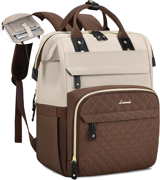 LOVEVOOK Laptop Backpack for Women, 17.3 inch Waterproof Nurse Bag Teacher Work by LOVEVOOK