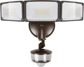 LUTEC 74W 8000 Lumen Motion Sensor Outdoor Lights, 5000K Daylight, IP65 by LUTEC