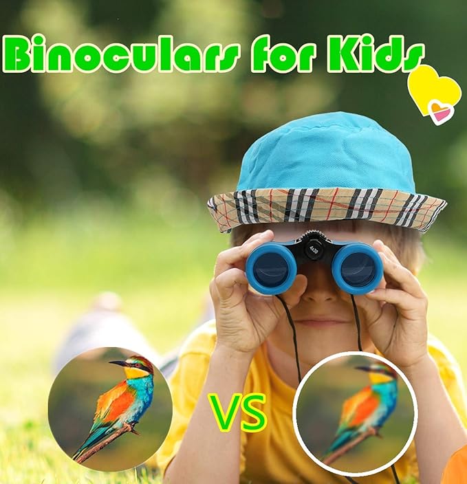 Scotamalone Kids Binoculars Shock Proof Toy Binoculars Set - Image 6