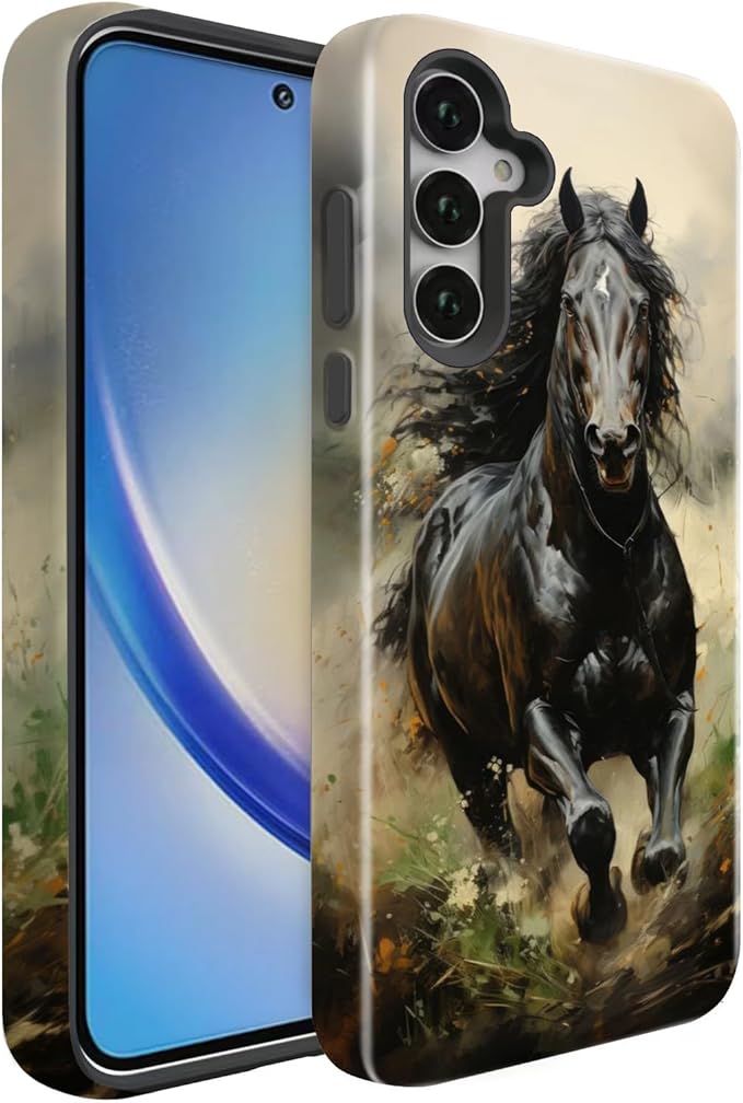Compatible for Samsung Galaxy S26 5G Case, Dual Layer Heavy Duty 2 in 1 by BSMOSPER