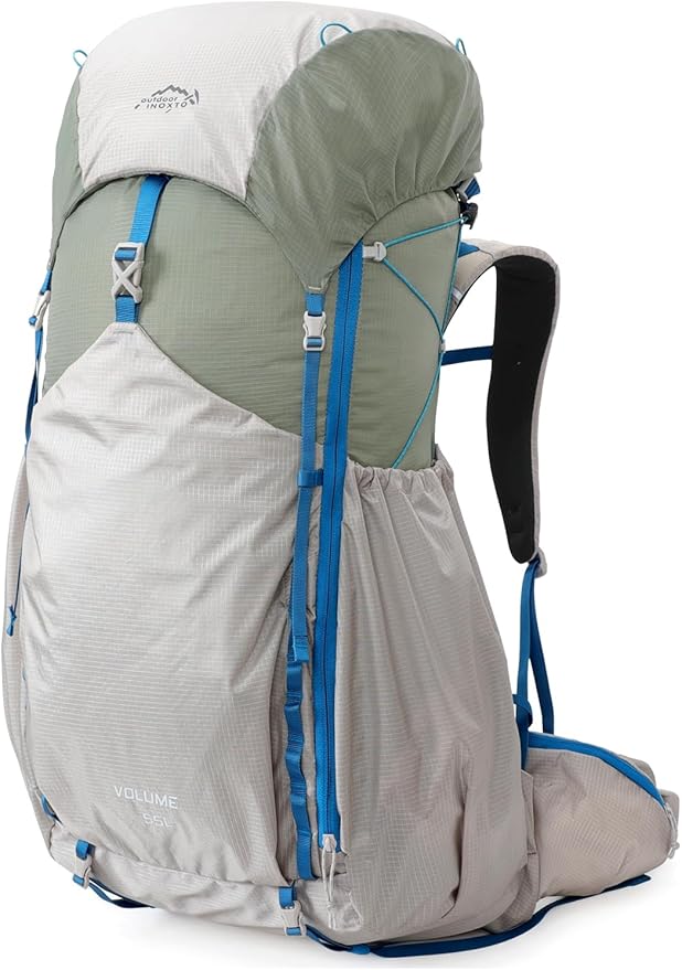 IX INOXTO 55L Internal Frame Waterproof Hiking Camping Backpack by INOXTO