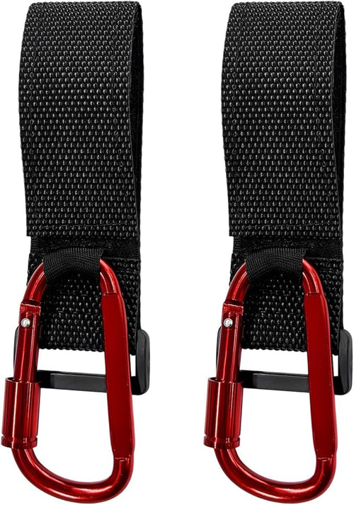 2 PCS UTV Hook for Hanging Headsets, Aluminum Alloy Stroller Carabiner Clips by Unknown