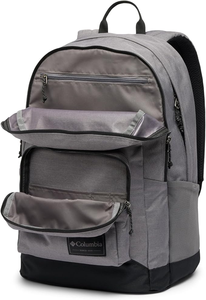 Columbia Unisex Zigzag II 30L Backpack, City Grey Heather/Black, One Size - Image 4
