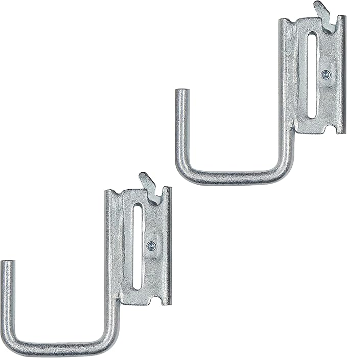Snap-Loc E-Track Multi-Purpose J-Hook 2 Inch Hanger 2-Pack, Logistic Tie-Down by Snap-LocCargoControlSystems