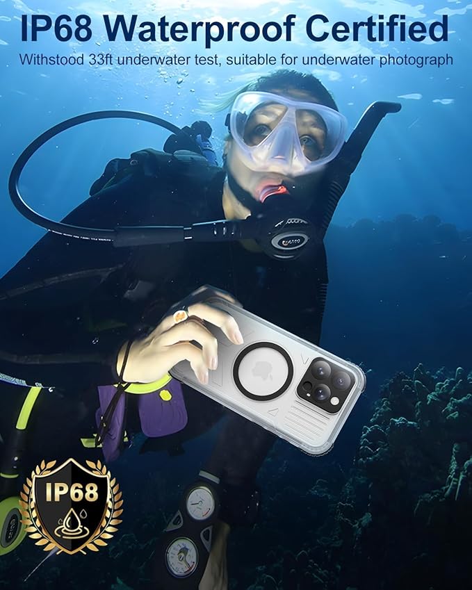 for iPhone 15 Pro Max Waterproof Case - Image 3