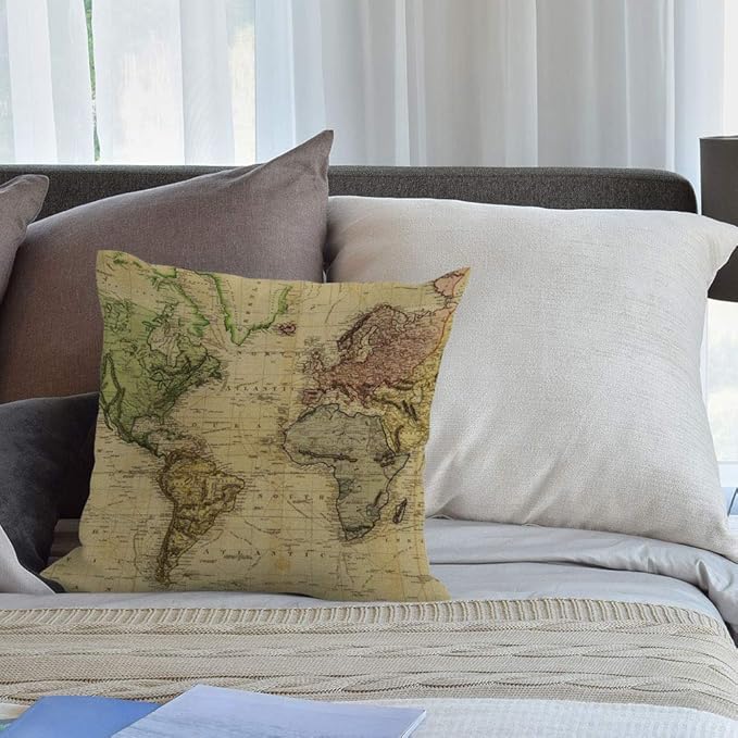 HGOD DESIGNS Cotton Linen Decorative Throw Pillow Case Cushion Cover Vintage - Image 4