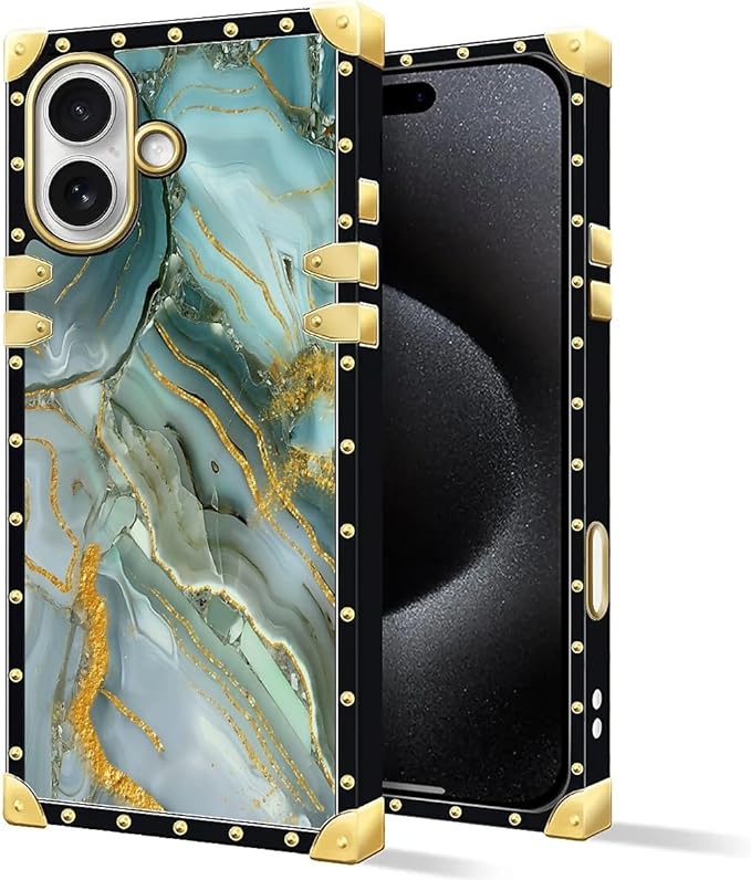for iPhone 17 Case Luxury Golden Decoration - Image 2