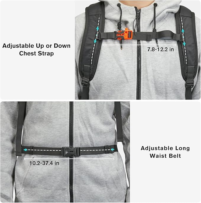 G4Free 30L Lightweight Hiking Backpack - Image 7