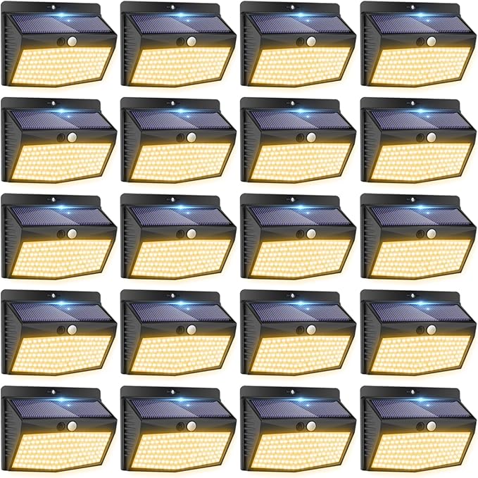 Peasur Solar Lights Outdoor Motion Sensor Security Light by Peasur