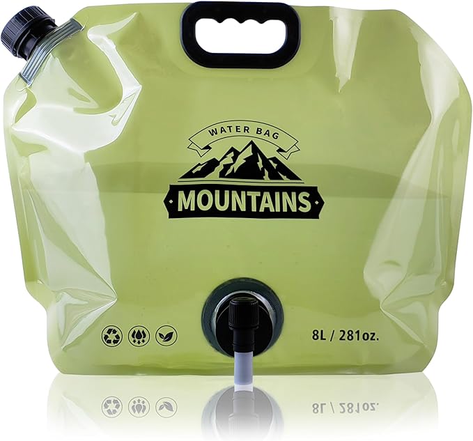 Water Jug Camping 2.1 Gallon Collapsible by Coipdfty
