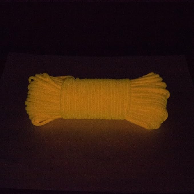 Glow in The Dark Zesty 550lb Paracord – 21 Strand Luminous Parachute Cord - Image 3