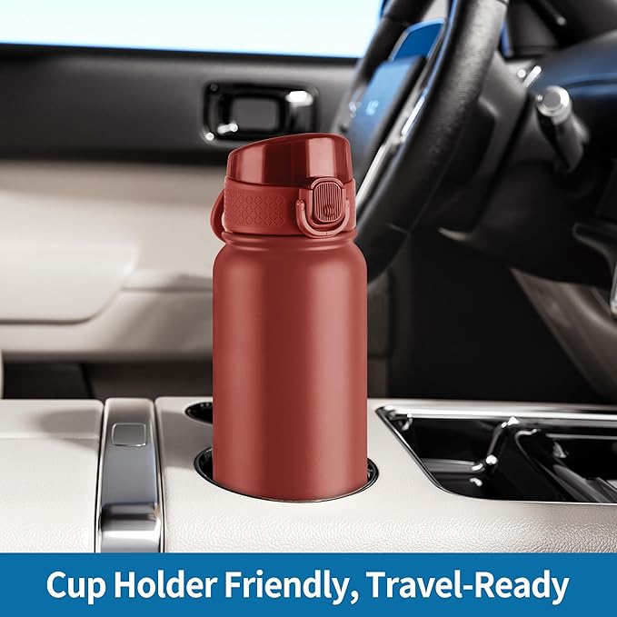 GOPPUS 20 Oz Insulated Stainless Steel Water Bottle BPA-Free Sports Water Bottle - Image 8