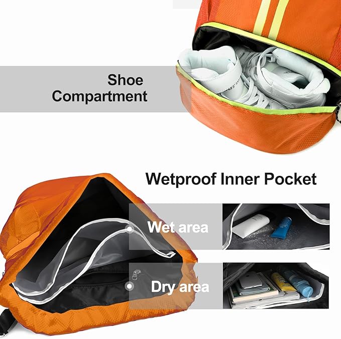Hoedia Sports Drawstring Backpack - Image 2