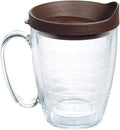 Tervis Clear & Colorful Lidded Made in USA Double Walled Insulated Tumbler by TervisTumblerCompany