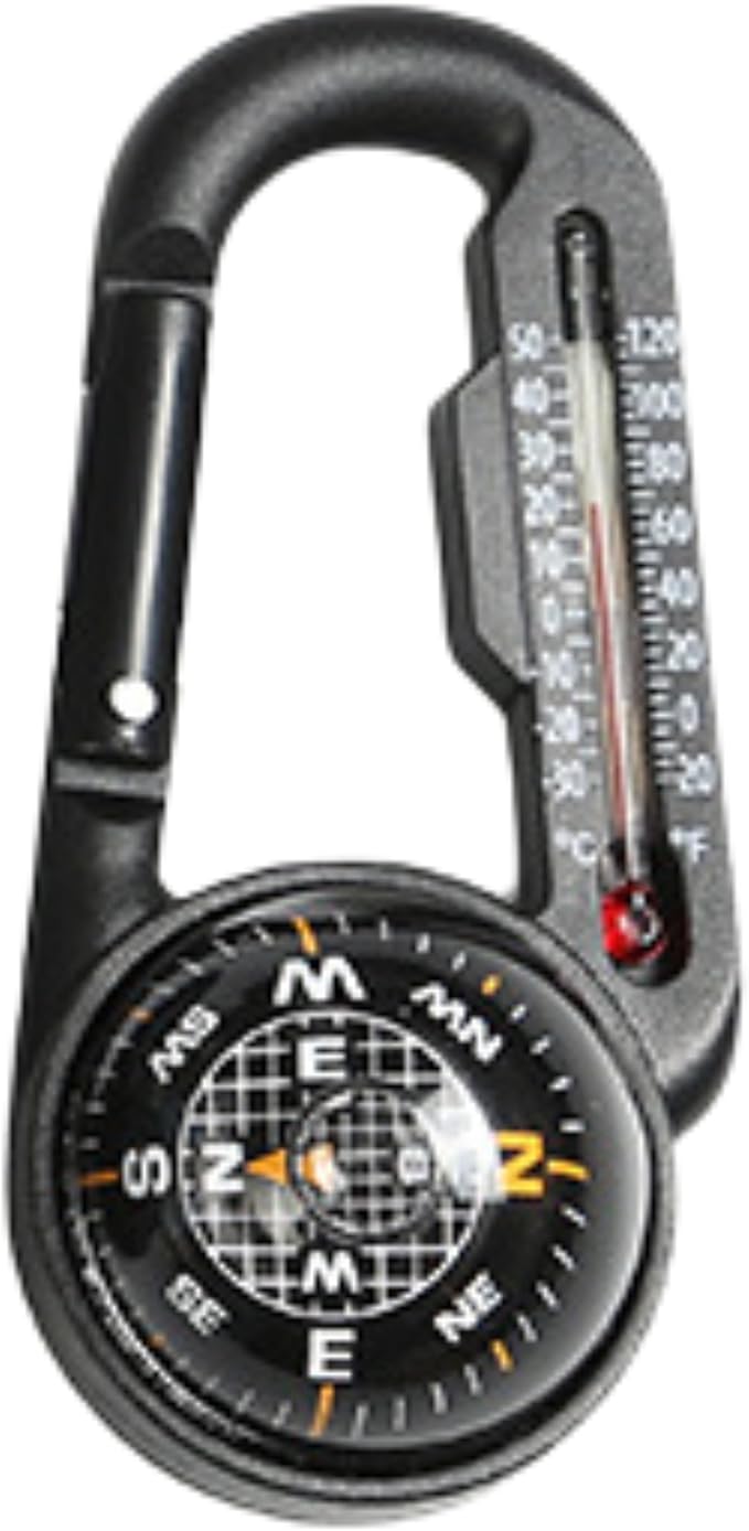 Trekker's Compass Crew Carabiner Compass by Unknown