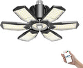 Motion Sensor Garage Light 200W 20000LM, Deformable LED Sensing Shop Lighting by Kryoza