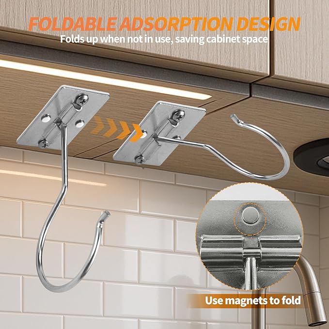 Banana Hook Under Cabinet, Adhesive Bananas Hanger - Image 4