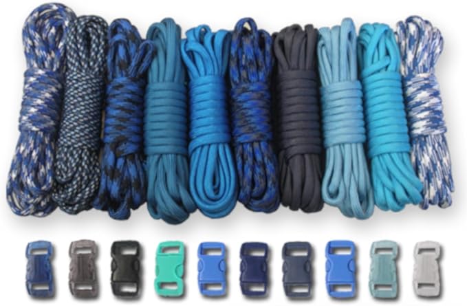 Paracord Planet 550lb Type III Paracord Combo Crafting Kits by ParacordPlanet