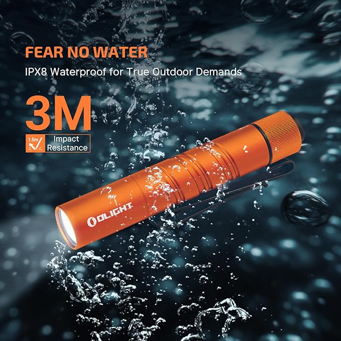 OLIGHT I3T 2 EOS Pocket EDC Flashlight, 200 Lumens Compact Bright Handheld - Image 6