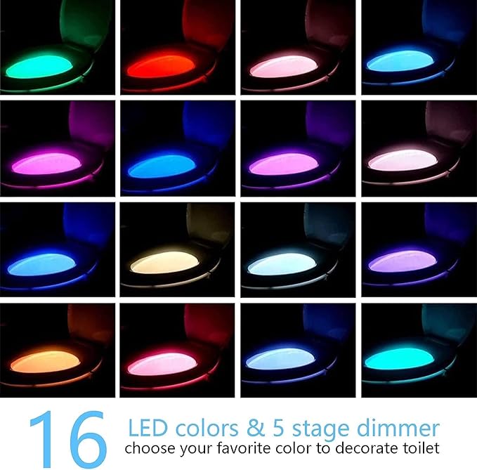 Chunace 3 Pack Toilet Night Lights - Image 3