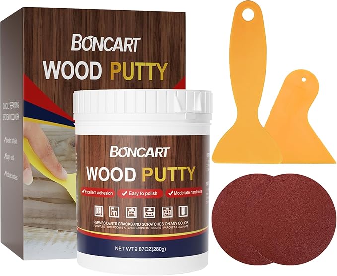 Boncart Black Wood Filler, Wood Filler Putty, Wood Filler Paintable, Wood - Image 7