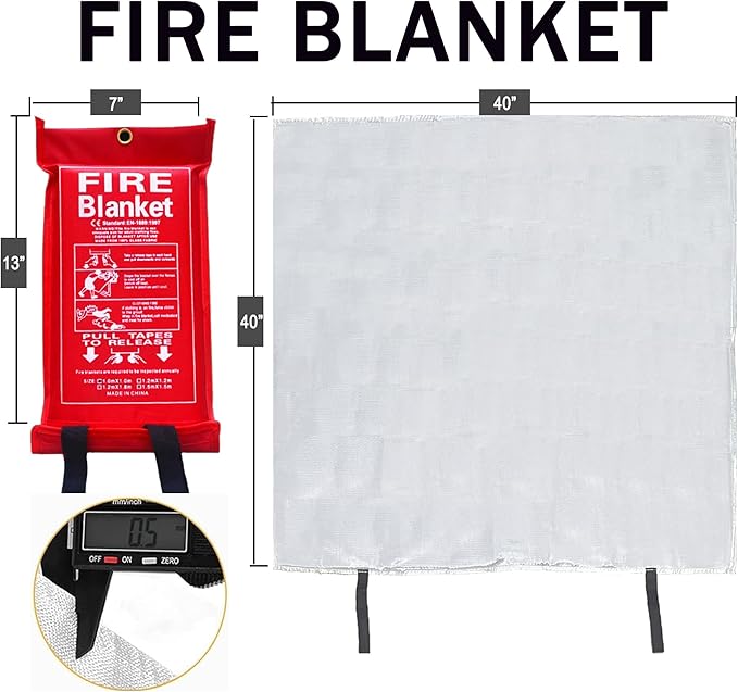 Emergency Fire Blanket for Home and Kitchen - Image 3