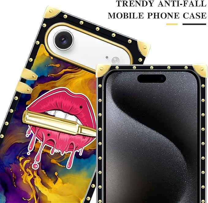 for iPhone 17 Air Case Luxury Golden Decoration - Image 4