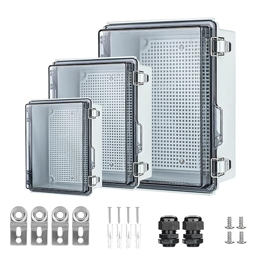 Waterproof Outdoor Project ABS Plastic Junction Box，IP67 Waterproof Clear - Image 6