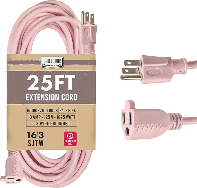 Outdoor Extension Cord 25 ft by Cablectric