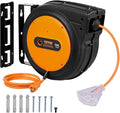 VEVOR Retractable Extension Cord Reel, 75 FT, Heavy Duty 14AWG/3C SJTOW by VEVOR