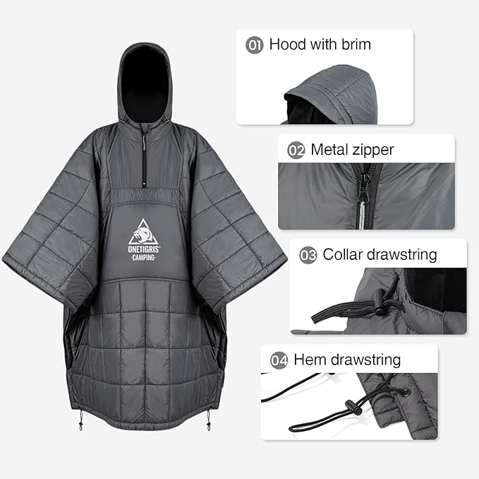 ONETIGRIS Camping Blanket Poncho - Image 6
