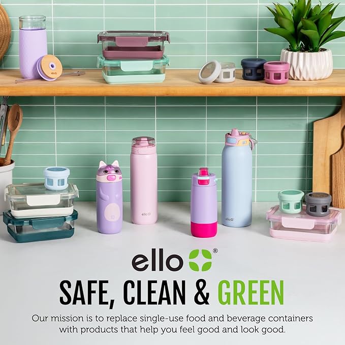 Ello Ellies 12oz Vacuum Insulated Stainless Steel Kids Water Bottle - Image 11