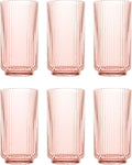 Abode Homewares Mesa 22 oz Durable Acrylic Jumbo Drinking Glasses, by AbodeHomewares-TheDesignDestinationforTabletopDrinkwareKitchenandPet
