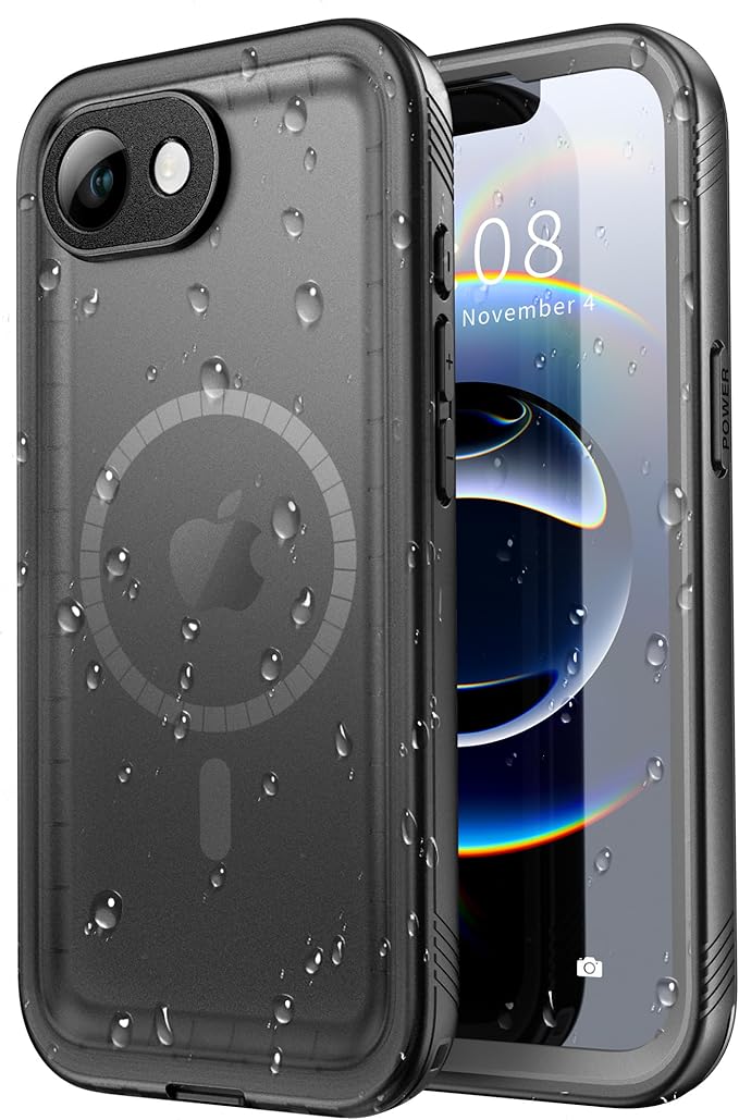 SPORTLINK for iPhone 16e/17e Case, IP68 Waterproof Military Protective Full by SPORTLINK