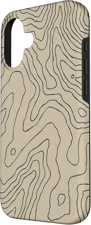 Coyote Country Guide Lines Topographical Contour Map Case - Image 2
