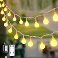 100ft Globe String Lights Indoor Outdoor Waterproof, 200 LED Christmas fairy by JMEXSUSS