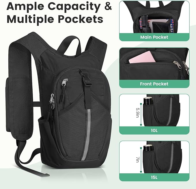 Small Hiking Backpack 10L - Image 2