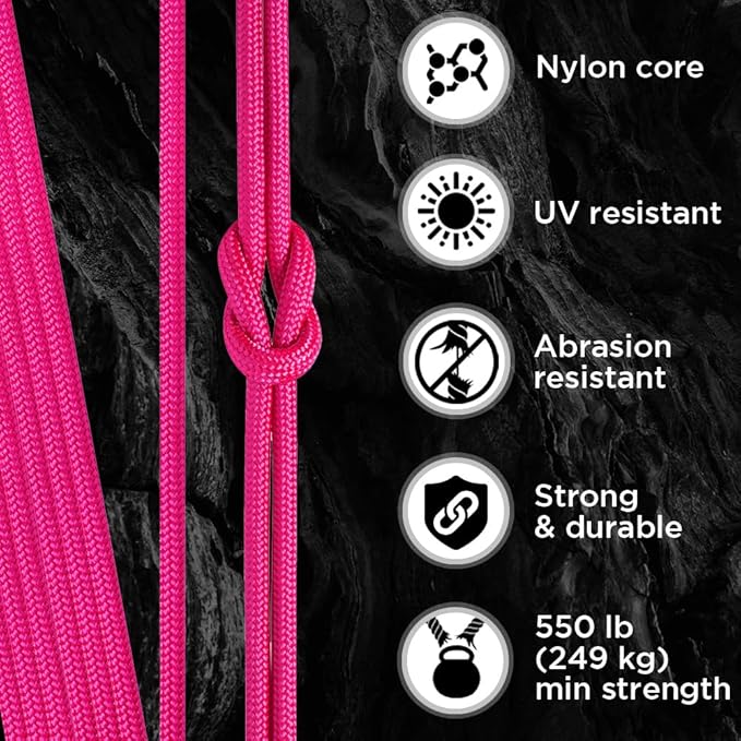 TECEUM 5/32" Paracord Rope 1000 – 1000ft / 200ft / 100ft / 50ft – Tactical - Image 3