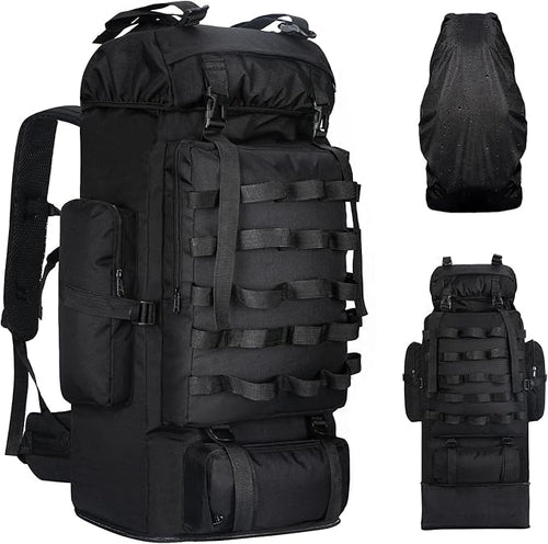 70L/100L Camping Hiking Backpack by Unknown