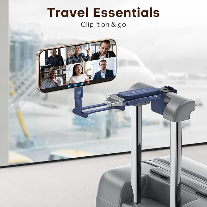 OMOTON TP02 360°Rotating for MagSafe Tripod Mount, Adjustable Aluminum Magnetic - Image 9