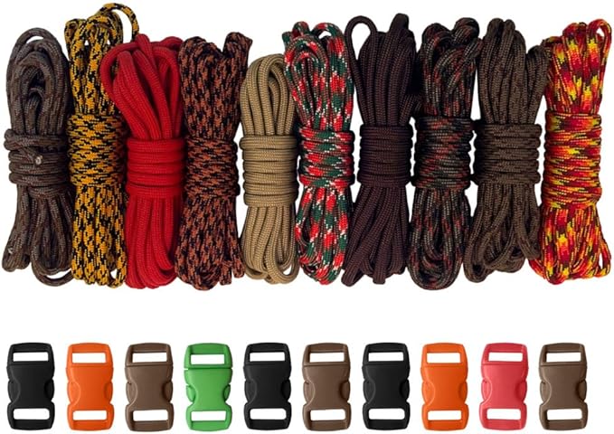 Paracord Planet 550lb Type III Paracord Combo Crafting Kits by ParacordPlanet