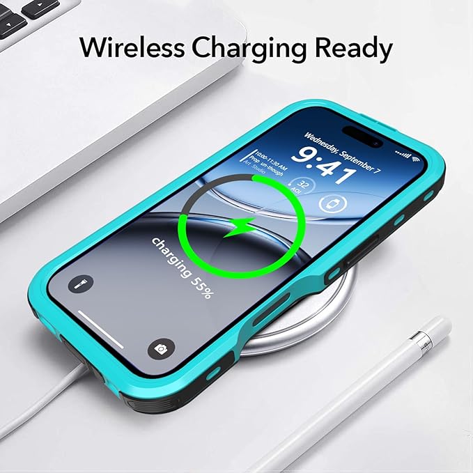 for iPhone 16 Pro Case Waterproof, Full-Body Hard Case Built-in - Image 7