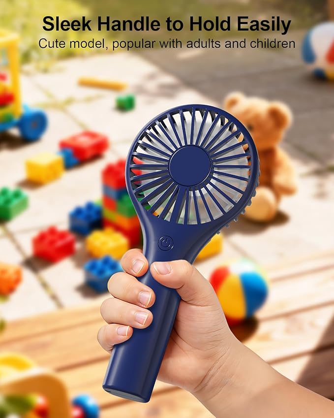 TriPole Portable Handheld Fan Mini Personal Fan - Image 3
