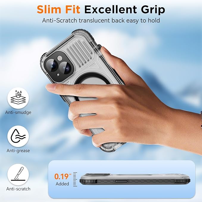 WIFORT for iPhone 15 Waterproof Case, 360 Full Body Sealed Protection Cover - Image 6
