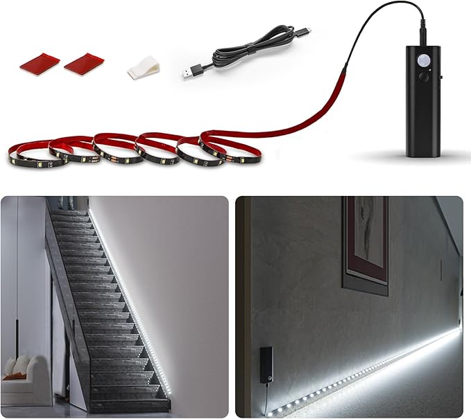 WOBANE LED Closet Light Motion Activated, Battery Powered Stick-on Anywhere by WOBANE